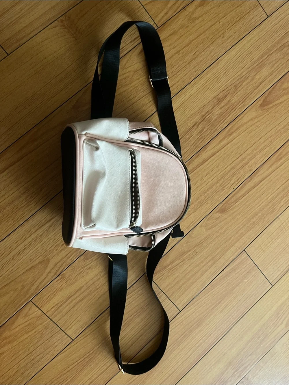 Dream control color block mini backpack in pink
